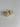 DR2379 - Oro amarillo de 14 quilates - Piedras creadas en laboratorio - Pendientes de oro de 14 quilates